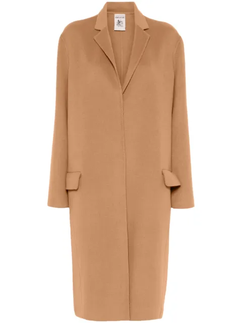 Semicouture wool coat Brown Y4WV22