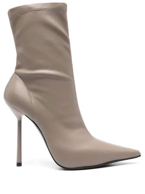 Le Silla 120mm Bella ankle boots Brown 4240C100BMPPFAK