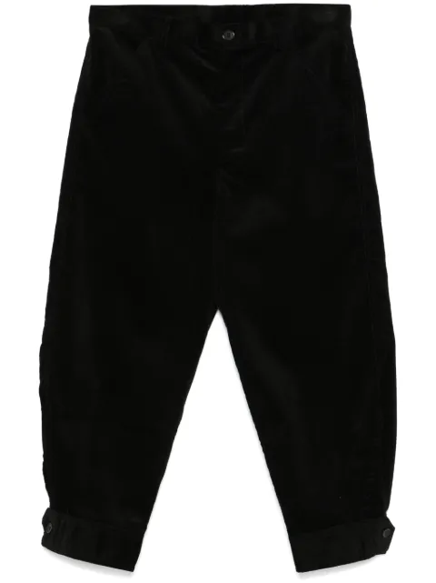 Comme Des Garçons Shirt corduroy trousers Black FNP001
