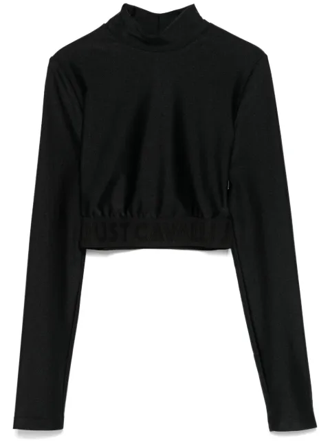Just Cavalli crop top Black 77PAH622J0108