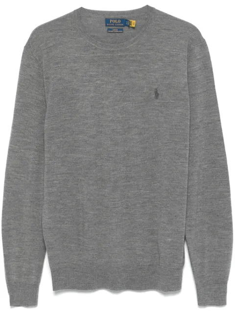 Polo Ralph Lauren Polo Pony-embroidered sweater Grey 710946143002