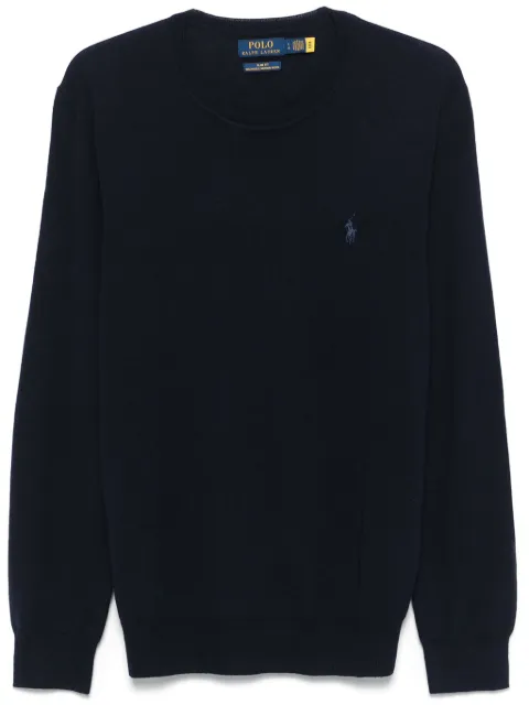 Polo Ralph Lauren Polo Pony-embroidered sweater Blue 710946143001