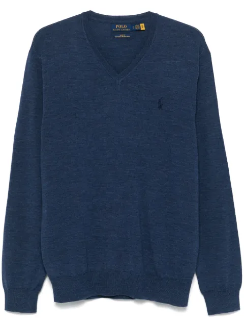 Polo Ralph Lauren Polo Pony-embroidered sweater Blue 710946142006