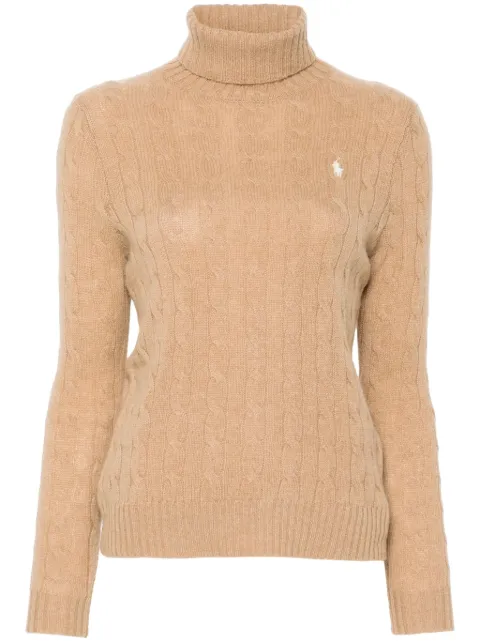 Polo Ralph Lauren Polo Pony-embroidered sweater Brown 211888686006