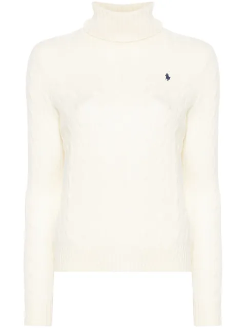Polo Ralph Lauren Polo Pony-embroidered sweater Neutrals 211888686012