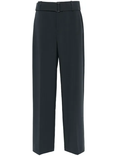 Vince belted wide-leg trousers Grey V049422334