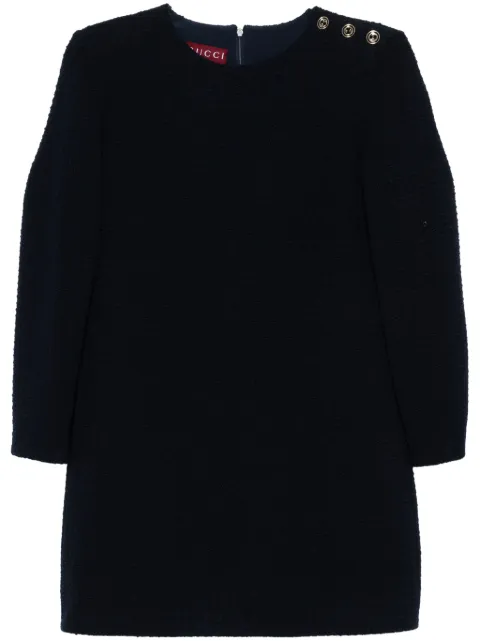 Gucci bouclé mini dress Blue 797358ZAN3M