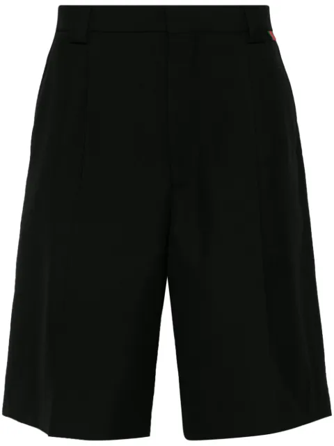 Gucci Web-detailing bermuda shorts Black 787249ZAMII