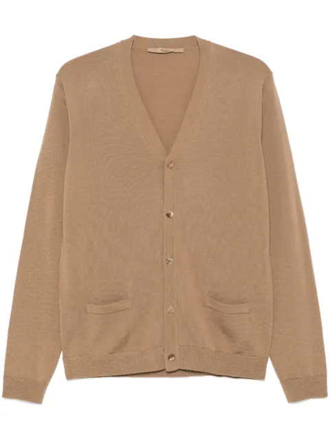 Nuur merino wool cardigan Brown RA01010
