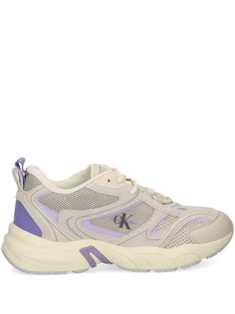 Calvin Klein Jeans Retro logo-print sneakers Neutrals YW0YW00891