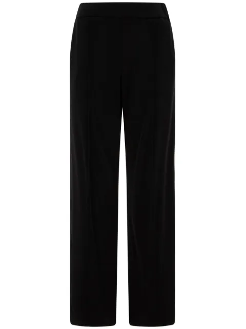 Jil Sander elasticated-waist wide-leg trousers Black J01KA0152J20217