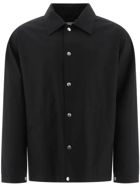 Jil Sander logo-print jacket Black J23BN0003J45026