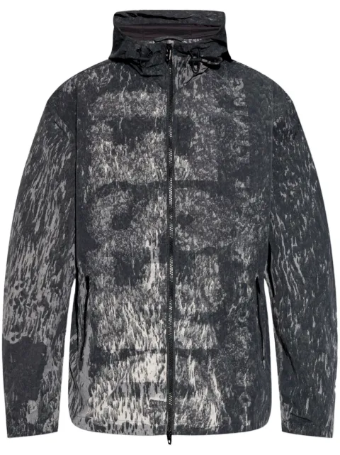 Diesel J-Brick hooded jacket Grey A141990CHBM