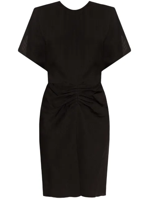 Victoria Beckham gathered-detail mini dress Black 1424WDR006087A