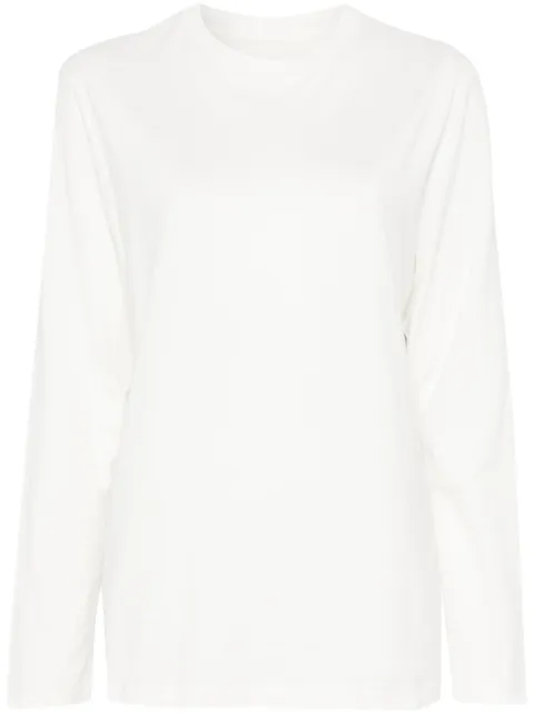 Jil Sander logo-print T-shirt White J02GC0129J46219