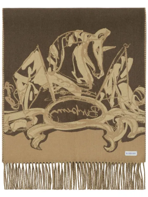 Burberry Tower Bridge scarf Brown 8099751