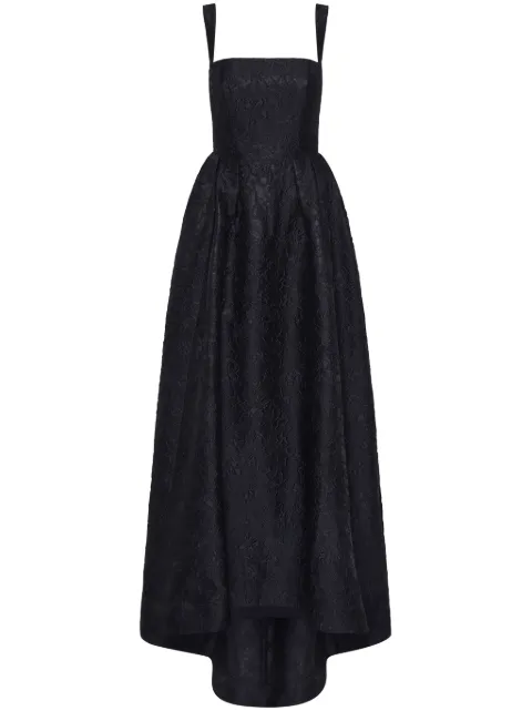 Rebecca Vallance Esther strap gown Black RVBR1676