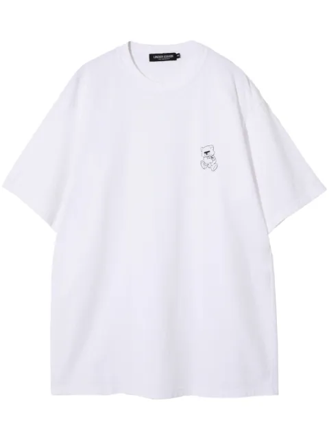 Undercover teddy bear graphic-print cotton t-shirt White UB0D3804
