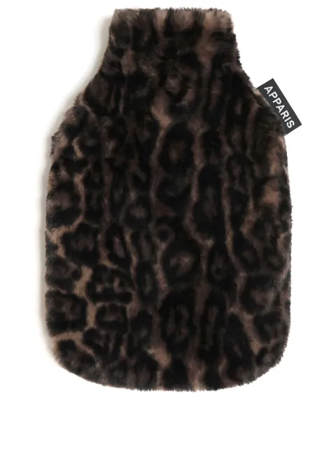 Apparis Meena hot water bottle cover Brown MEENA