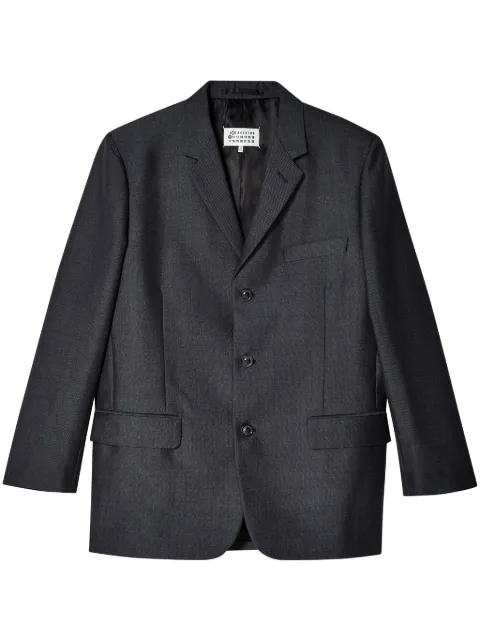 Maison Margiela four-stitch blazer Grey S50BN0528S49892