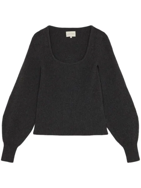 LouLou de Saison ribbed-knit jumper Grey HERMUS