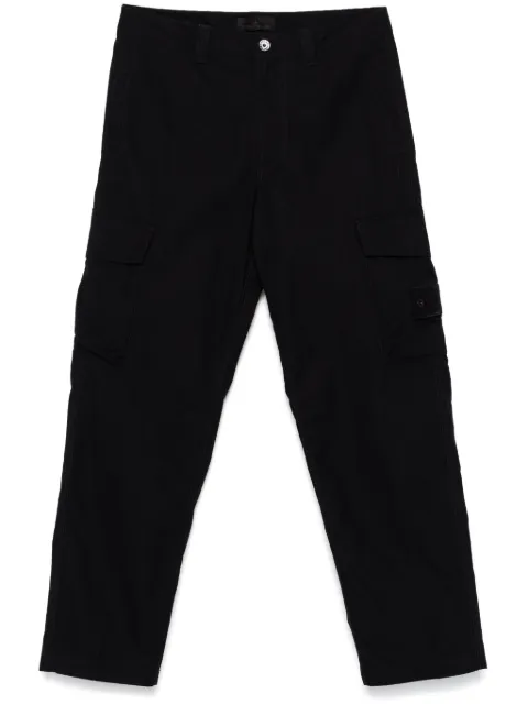 Stone Island Compass-badge cargo trousers Black 8115311F1
