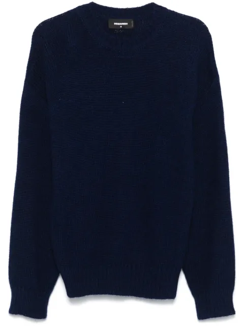 DSQUARED2 crew-neck sweater Blue S74HA1483D13030