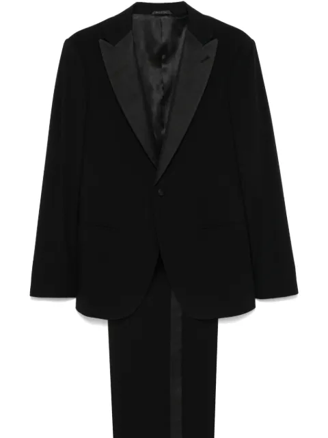 Giorgio Armani single-breasted suit Black GM000706TE10043