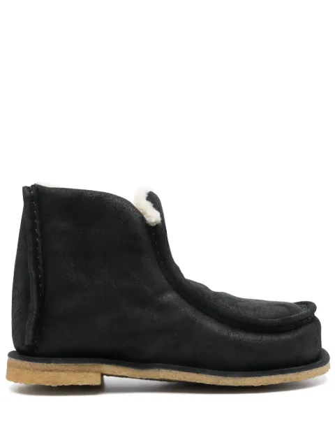 JW Anderson padded ankle boots Black ANW43065A20100