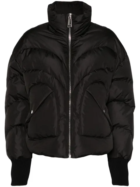 Khrisjoy Corazon puffer jacket Black KWF24R0624NY0001