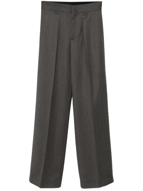 Moschino straight trousers Grey A03165414