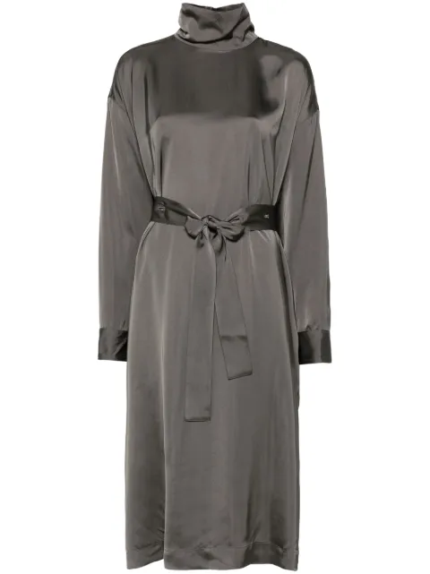 Fabiana Filippi satin dress Grey ABD214F361D6230000