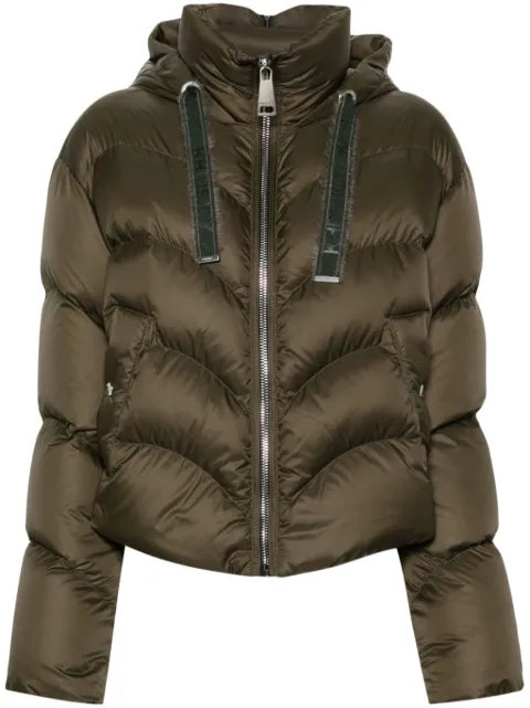 Khrisjoy Hug puffer jacket Green KWF24R0661NY0003