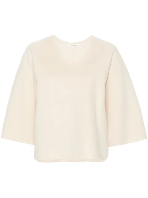 By Malene Birger Calya top White 102342CALYA