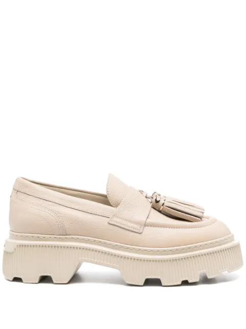 Santoni chunky loafers Neutrals WBCI61074LAMT