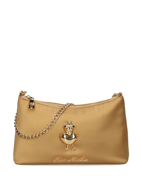 Love Moschino logo-plaque shoulder bag Neutrals JC4030PP1LLC2