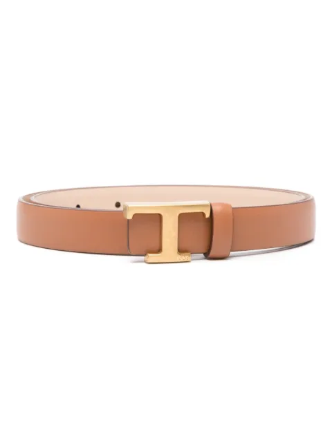 Tod's T Timeless reversible belt Brown XCWTSB30100RBR