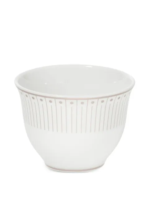 Christofle Malmaison tea and coffe cups set White 3570660520912