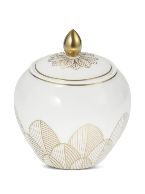 Christofle Malmaison covered sugar bowl White 3570660521056