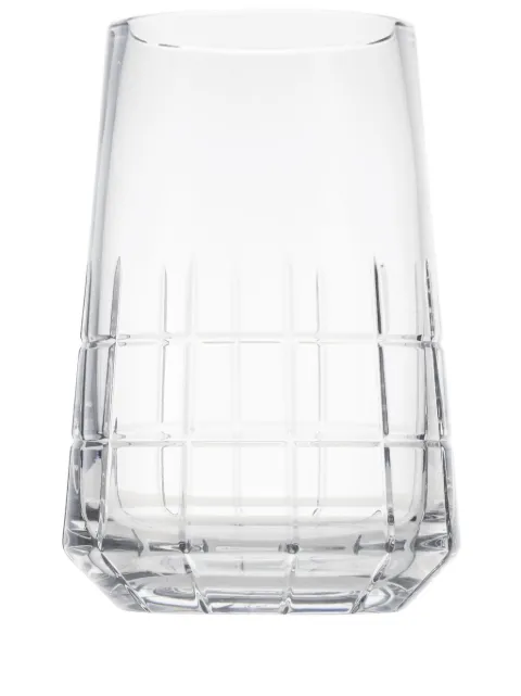 Christofle small Graphik crystal vase White 3570660522411