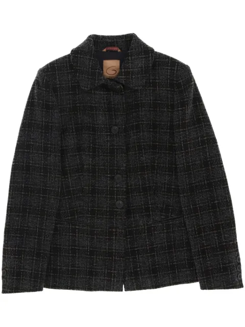 Romeo Gigli Pre-Owned 2000s wool jacket Grey ROGI350FD