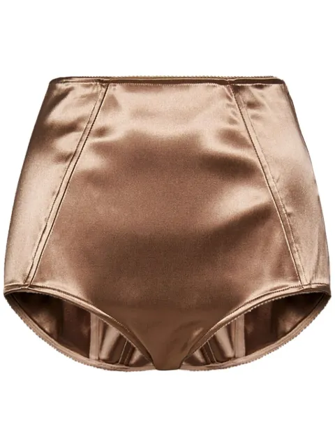 ROOM76 satin brief shorts Neutrals FRAS24304