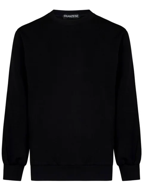 FRANZESE COLLECTION cotton sweatshirt Black MF0102