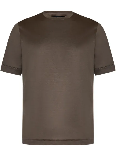 FRANZESE COLLECTION cotton t-shirt Brown FRATH09