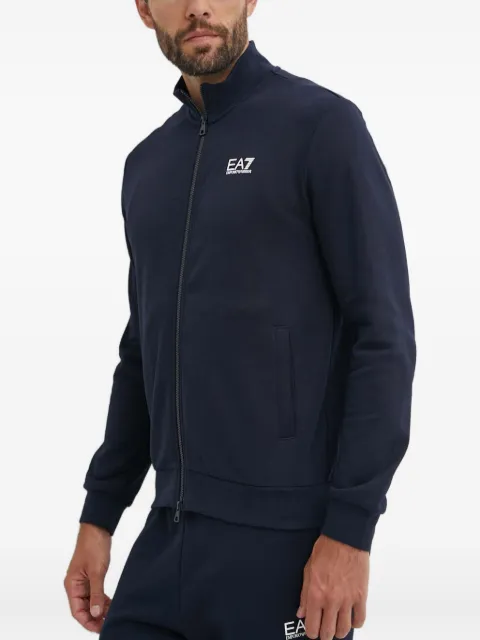 Ea7 Emporio Armani zip logo jumpsuit Blue 8NPV67PJVTZ