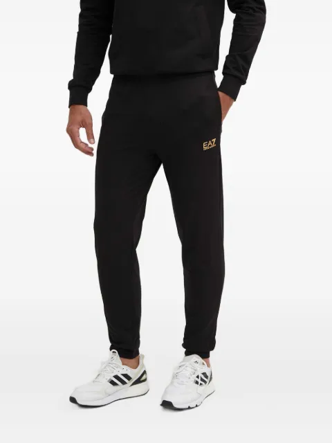 Ea7 Emporio Armani hooded logo jumpsuit Black 8NPV64PJVRZ