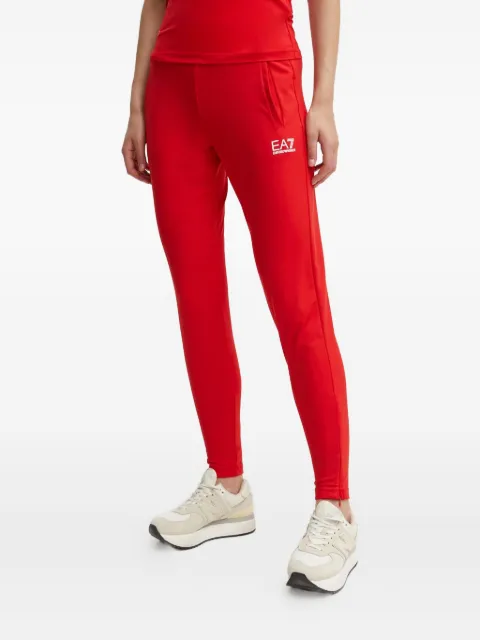 Ea7 Emporio Armani zip logo tracksuit Red 8NTV60TJFQZ