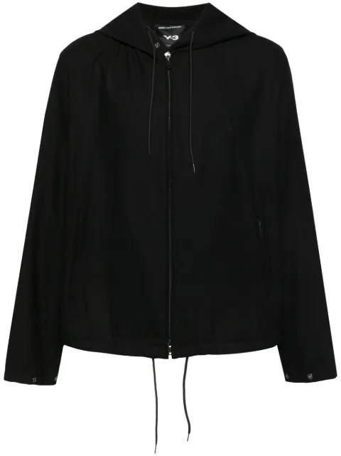 Y-3 Flannel HD hoodie Black IZ1881