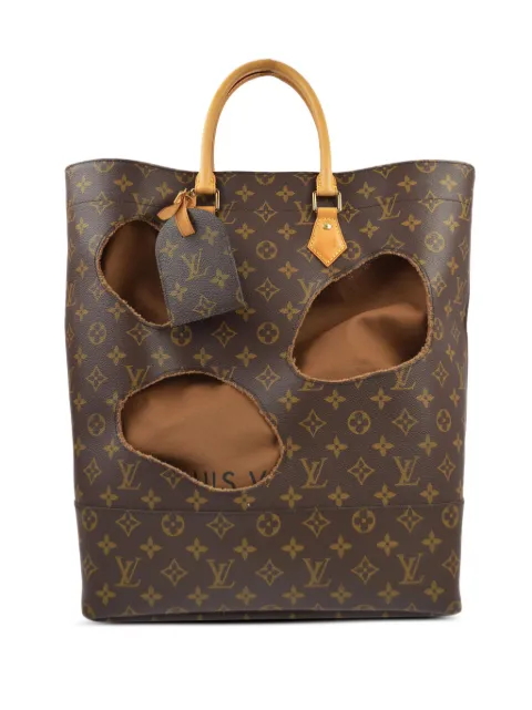 Louis Vuitton Pre-Owned x Comme des Garçons 2014 With Holes tote bag Brown M40279
