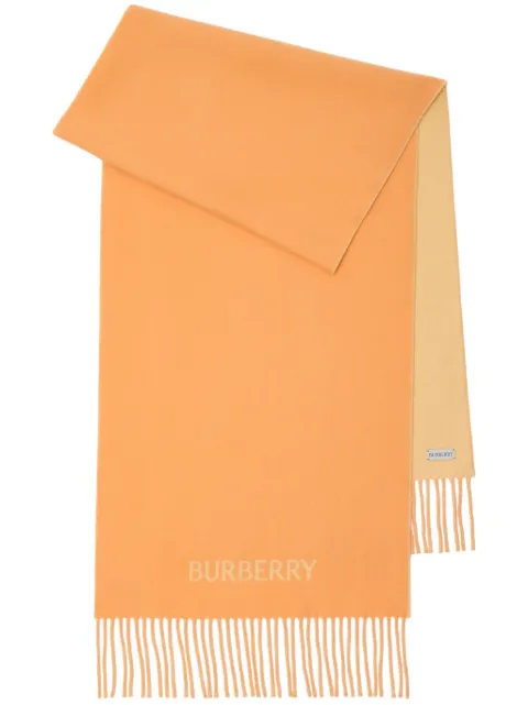 Burberry EKD reversible scarf Orange 8098777